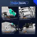 ECCPP AC Compressor with Clutch 2007-2009 Fit for Hyundai Santa Fe 3.3L 2011-2012 Fit for Kia Sorento 3.5L Fast Cooling AC Compressor