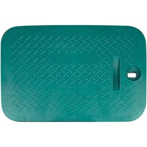 Sprinkler Valve Box Cover Outer Diameter 12x17 Inch Irrigation Control Valve Box Replacement Lid Rectangular One Pieces
