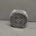 2 Pack 8 Inch Solid Rubber Replacement Wheels, Flat Free Hand Truck Tires with 5/8" Axle, Hand Truck Replacement Wheels for Cart, Wagons, Wheelbarrow, Dolly, Trolley, 330 lbs Max Load