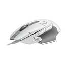 Logitech G502 X Wired Gaming Mouse - LIGHTFORCE hybrid optical-mechanical primary switches, HERO 25K gaming sensor, compatible with PC - macOS/Windows - White 
