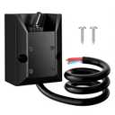 Toggle Switch 12V 30A SPST 2 Pin Waterproof Marine Grade Heavy Duty On Off Switch with Boot Cover and 2FT Pre Wired for Automotive Boat Truck RV