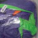 12ft Halloween Inflatable Dragon Decorations,Open Mouth and Sharp Teeth Outdoor Giant Purple Decorations,Built-in 7 LEDs Blow Up Dragon Inflatables for Yard, Lawn & Garden Internal Lights