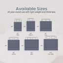 Utopia Bedding Comforter Duvet Insert, Quilted Comforter with Corner Tabs, Box Stitched Down Alternative Comforters Queen Size (Navy) (Queen (Pack of 1))