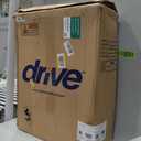 Drive Steel Transport 17" silver vein frame wheel chair