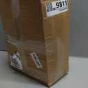 Lzerking 13pcs Dessert Table Display Set, 6 3-Tiered Cupcake Stands (3round & 3square) with 4 Trays & 3 Tongs, White Gold Plastic for Wedding, Tea Party, Baby Shower Decor, Birthday Party Decoration