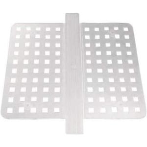 SKEMIX New Clear Kitchen Dish Safe Durable Grips Double Sink Saddle Divider Protector Mat