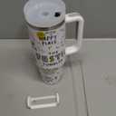 Gossby Bestie Gift for Women - 30oz THE BESTIE TUMBLER - Friend Tumbler for Women - Christmas, Birthday, Friendship Gifts - Funny Best Friend Gift - Stainless Steel Insulated Travel Mug with Handle