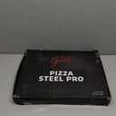 Pizza Steel PRO by Hans Grill | XL 1/4" Thick Square Conductive Metal Baking Steel for Oven and BBQ Cooking Pizzas | Bake and Grill Bread and Calzone with our Cast Iron Pizza Stone