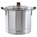 IMUSA 40 Qt Tamale Steamer Vaporera Stock Pot Aluminum Tamalera 10 Gallons