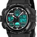 cofuo Kids Digital Sport Watch, Boys Girls Waterproof Sports Outdoor Watches Children Casual Electronic Analog Quartz Wrist Watches with Alarm Stopwatch