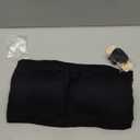 SHAPERMINT Strapless Bra - Bandeau top, Strapless Bras for Women, Plus Size Lingerie for Women, Free Clear Bra Straps (3XL: 44DD/EDDD/F, 46CDD/E, 48C, Black)