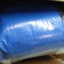 Tarp 20x30 Feet, 7 Mil Thick Waterproof Poly Tarps Cover UV Resistant, Rip & Tear Proof with Metal Grommets Every 20 Inche (Blue/Silver)