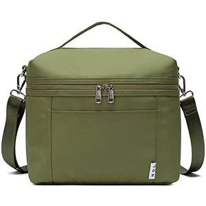 NOL Natural Organic Lifestyle Insulated Lunch Bags for Women Cooler Bag Lightweight Nylon Waterproof Lunch Box For Work