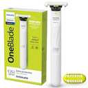 Philips Norelco OneBlade Intimate, Designed for Pubic Grooming, Trim & Shave with Extra Skin Protection, Waterproof, Model QP1924/70 (Handle (Pack of 1))