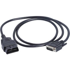 5 Ft OBD2 Male to DB15 Male Main Cable, 16 Pin OBDII Adapter Diagnostic Extension Cord for Diagnostic Tool & Code Reader