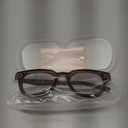 OPTOFENDY Oversized Blue Light Blocking Glasses for Women, Anti Eyestrain & UV Protection Square Computer Eyeglasses (Coffee)