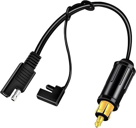BMW Cigarette Lighter Splitter Adapter - SAE Connector to DIN Plug for Car Power Charger Port BMW Cigarette Lighter Splitter Adapter - SAE Connector to DIN Plug for Car Power Charger Port