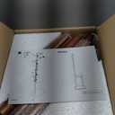 Pipishell Coat Rack, Freestanding Hall Tree with 8 Hooks & Storage Shelf, Solid Wood Base, 66.3 Tall Coat Rack Stand for Coats, Hats, Bag in Entryway, Bedroom, Living Room, Brown, PIFCR11BN