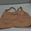 Momcozy Hands Free Pumping Bra, Adjustable Breast-Pumps Holding and Nursing Bra, Pumping & Nursing Bra in One (X-Large, Mocha)