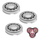 SH90 Replacement Heads for Philips Norelco Shaver Series 9000, SH90 Blades Complete Head, Sh90 Replacement Shaver Head for Series 9000(S9xxx) 8000(S8xxx), Double-Layer Blades with Base Bracket
