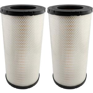 RS3534 Baldwin Engine Air Filter 25.2''x12.8'' Compatible with Peterbilt 378 379 388 Kenworth W900 Western Star 4900 EX FA SA Replaces AF25248 LAF3302 46863 6863 6863 TR5182 Pack