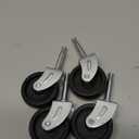 12293 Wet Dry Vacuum Caster Wheel,Compatible with Ridgid, Craftsman, Shop Vac Replacement Parts for Ridgid Shop Vac Parts for Craftsman Wet Dry VAE Parts, Shop Vac Replacement Parts-4 Pack