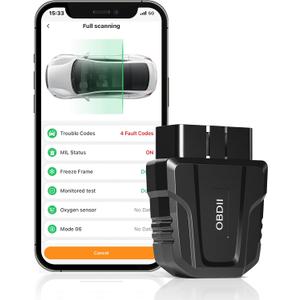 Zmoon ZM401 Bluetooth OBD2 Scanner Diagnostic Tool, Car Code Reader OBDII/EOBD Scanner with Reset, BT5.4 Diagnostic Scan Tool for All Cars After 1996