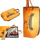 BBQ Blanket Resting Meat, Reusable Insulated Smoker Grilling Blanket for Marinated Smoking Meat Bag Accessories, Perfect for Camping, Picnics Outdoor Gatherings 21 in