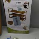 Oceanstar SR1231 3-Tier Bamboo Shoe Rack
