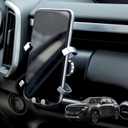 Compatible with Mazda CX50 Accessories Phone Holder, Snap-On Installation, Custom Fit for 2022-2026 Mazda CX50 Accessories(Black)