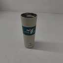 REDUCE Halo 24 oz Stainless Steel Vacuum Insulated Tumbler - Spill Proof Travel Mug with Flip Handle Lid - Keeps Drinks Cold for 32 Hrs - Dishwasher Safe - Cupholder Friendly - Unbleached