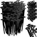 Nylon Universal Cable Tie Buckle,Self-Locking Nylon Zip Ties Holder，New Multifunctional Cable Tie Buckle,Suitable for Multiple Scenarios (150 pcs)