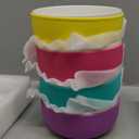 Elk and Friends Kids Porcelain Bowls with Silicone Sleeves | Suitable for Babies/Toddlers | Microwave & Dishwasher Safe | Non Slip Dinnerware | Snack Dishes | 4 Pack