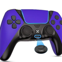 YU33 Ymir Scuf Wireless Controller Works with Modded PS4 Controller, Elite Control Remote Fits Playstation 4 Controller, Joystick/Controles de Pa4 with Mapping/Turbo/1200 mAh Battery, Purple