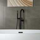 WOODBRIDGE F0010 ORBRD Faucet, (L) 10 3/4" x (W) 6-1/4" x (H) 43-7/8, Oil-Rubbed Bronze