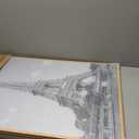 upsimples 24x36 Poster Frame Natural 3 Pack, Scratch-Proof Picture Frames 24 x 36 for Photo Gallery - Slide-In Strips, Horizontal or Vertical Wall Mounting