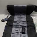 CILI Massage Chair Pad, Back Massager with Heat, Massage Seat Cushion with 10 Vibration Motors,30-60-90 Minutes Heating Options, Chair Massager for Office Chair, Home Office Use (Black)