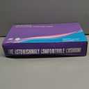 Gel Seat Cushion, Cooling seat Cushion (Super Large & Thick), Breathable Honeycomb Design Absorbs Pressure Points Seat Cushion, Gel Cushion for Office Chair, Home Car seat Cushion for Wheelchair (Blue)