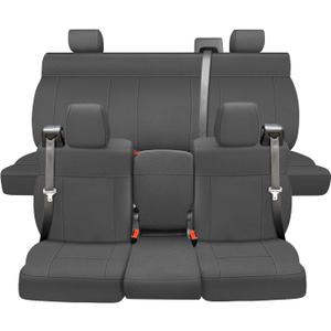 SAPUBK Custom-Fit Full Sets Seat Covers Replace for 2004-2008 F150 XLT Super Cab, Front & Rear Knitted Fabric Composite Soft Foam Lining Airmesh Breathable Seat Cover Cushion