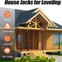 31"-63" House Floor Jack, 4 Pack House Jacks for Lifting and Leveling, 18000 lbs Max Load Capacity Per Unit, Floor Jack Post Pole Jacks, Adjustable Support Beam Basement Leveling House Jack
