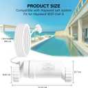 T-Cell-5 Pool Salt Cell Chlorinator System Replacement, Fit for Compatible Hayward GLX-CELL-5-TurboCell, UP to 20K Gallon In-Ground Pools, Durable Salt Cell Chlorine Generator