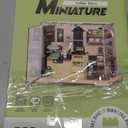 Coffee Shop Mini Model Kits with LED, Make It Miniature Cafe Store, DIY Miniature House Kit for Adults Teens and Beginners to Build, Mini Dollhouse Kits, Gift for Friends and Hobbies
