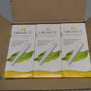 Organyc - 100% Certified Organic Cotton Tampons - Cardboard Applicator, Free from Chlorine, Perfumes, Rayon, and Chemicals, Regular Flow, 16 Count (Pack of 6).