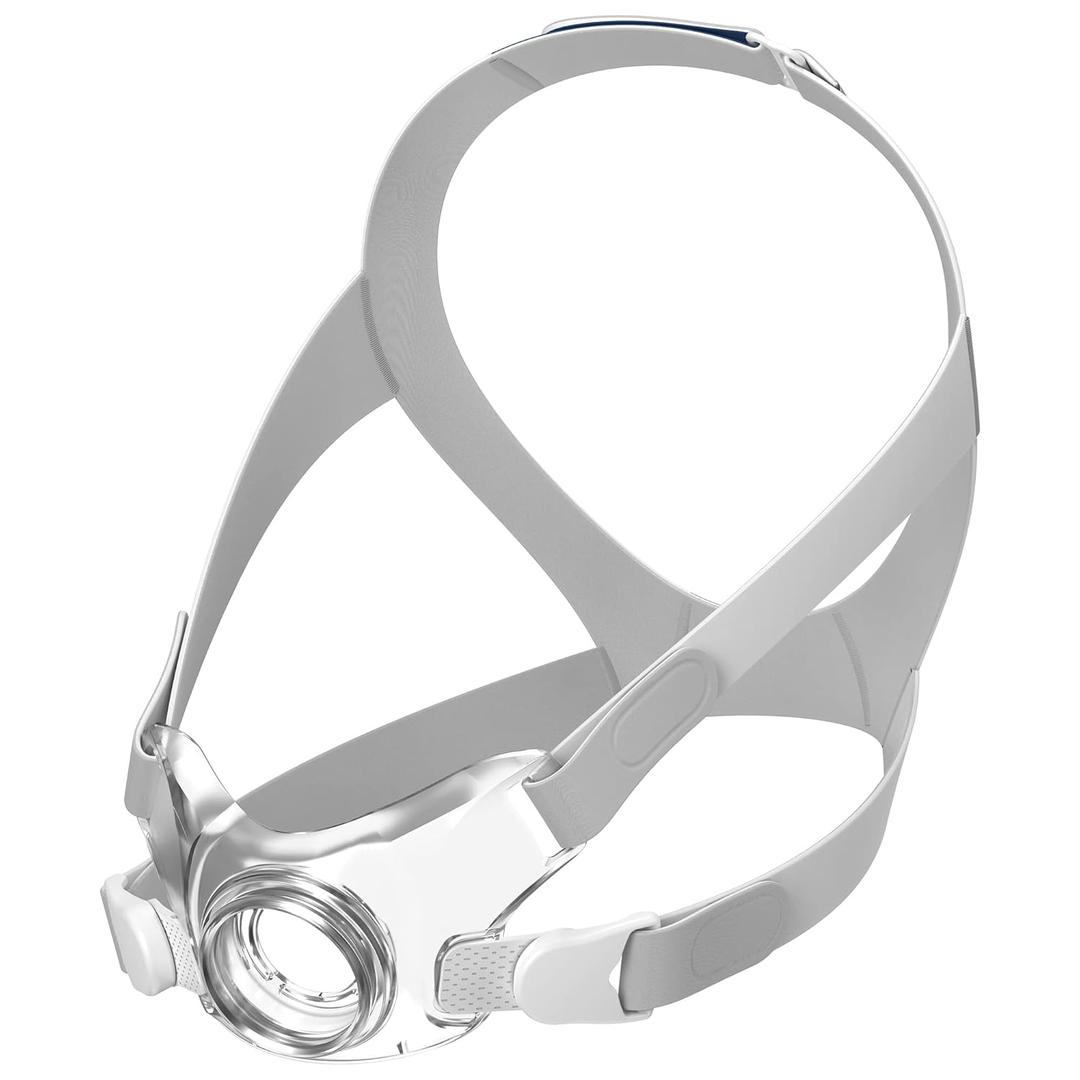 Replacement Set for Airfit F30, with Headgear, Frame and Quick-Disconnect Clips - Extra-Soft & Adjustable for Snug Fit, Quick-Release for Better Using Experience