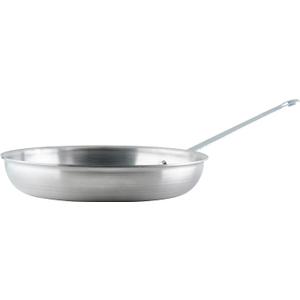 Winco Commercial-Grade Aluminium Fry Pan/Skillet, Natural Finish, 12"