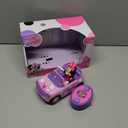 Disney Junior Minnie Mouse Roadster RC Car with Polka Dots, 27 MHz, Pink with White Polka Dots, Standard (97161)