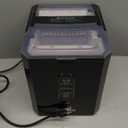 Aeitto Ice Makers Countertop, 26Lbs/24H Ice Machine with 2 Sizes of Bullet Ice, 9 Ice Cubes Ready in 6 Mins, Self-Cleaning Portable Ice Maker with Ice Scoop and Basket for Home Office Bar RV, Black