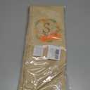 2 Pcs Fall Wreath Sash for Front Door Embroidery Monogram Pumpkin Ribbon Sash for Fall Thansgiving Yard Porch Decor (Letter S)