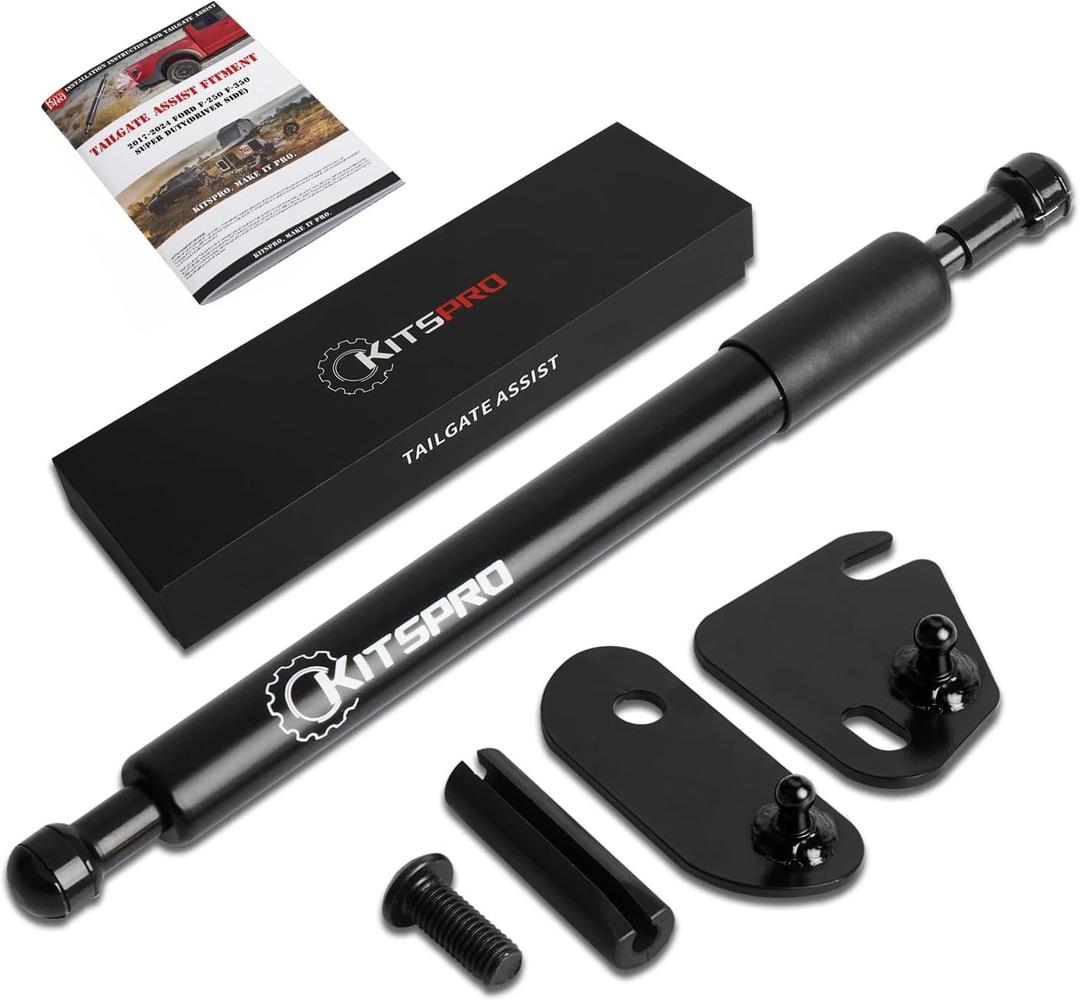 KitsPro Truck Tailgate Assist Shock for Ford F-250 F-350 Super Duty 2017-2026 Truck Accessories Tailgate Damping Strut, Pack of 1 (Classic)