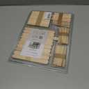 Tress Wellness 350 Wooden Sticks Mixed Pack, 350 Mixed Waxing sticks 4-style-wooden-waxing-sticks